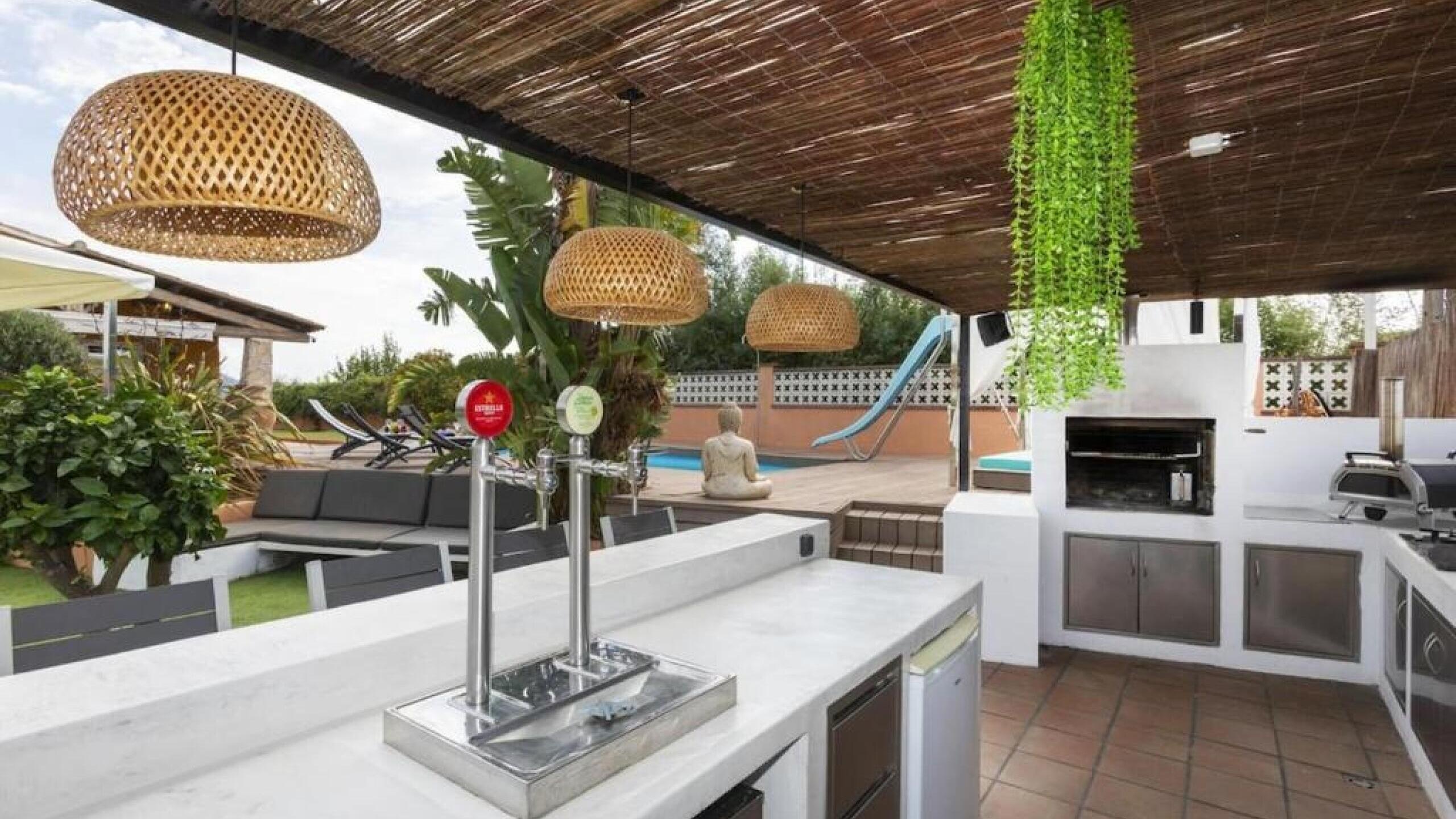 Ferienhäuser Costa Brava Spanien - Villa Soleia - Bar/Bodega