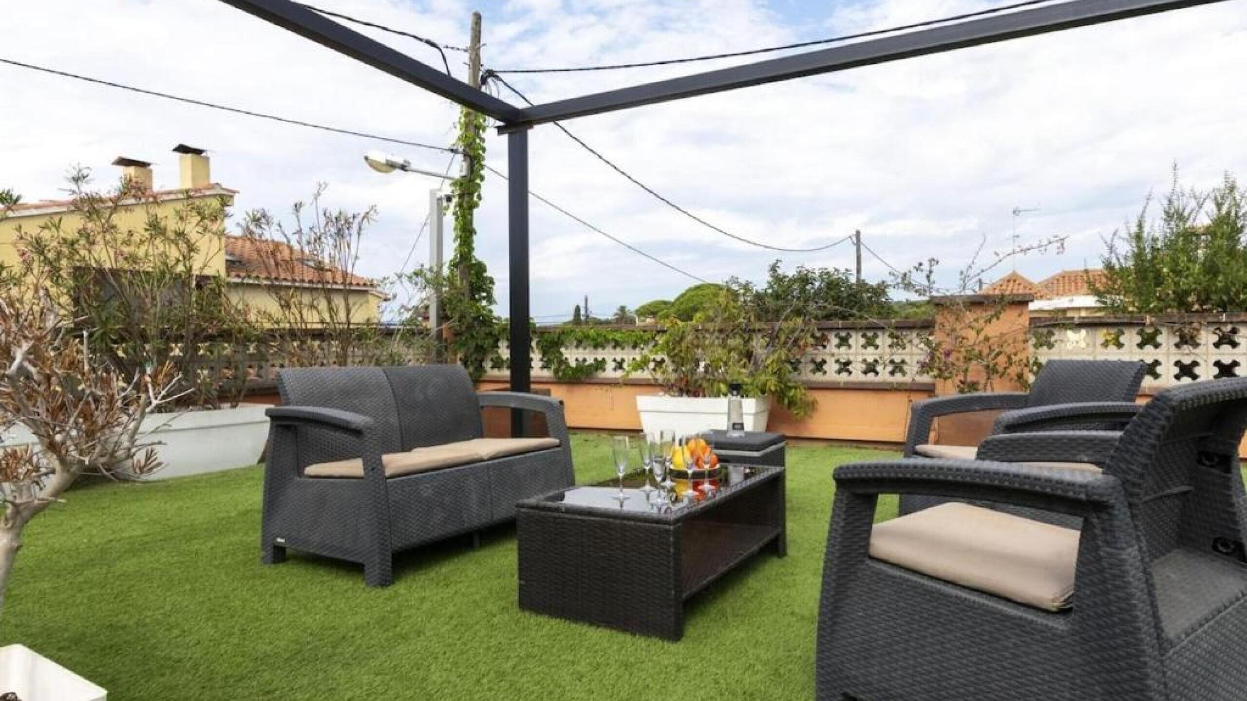 Ferienhäuser Costa Brava Spanien - Villa Soleia - Lounge-Bereich